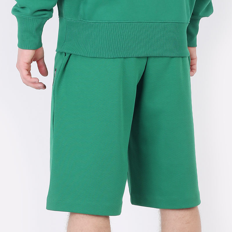 мужские зеленые шорты  PUMA x AMI Shorts 53407196 - цена, описание, фото 4